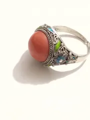  9 خاتم فضه صياغه يدويه انتيك
