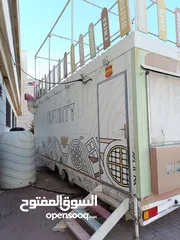  8 مطعم متنقل (FOOD TRUCK) مع كامل معداته للبيع