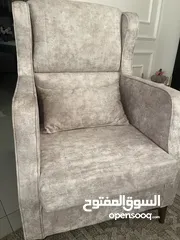 3 كنب عدد 2مفرد شبه جديد استعمال شهرين