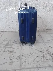  5 شنطة سفر بحالة ممتازة نوعها بولو