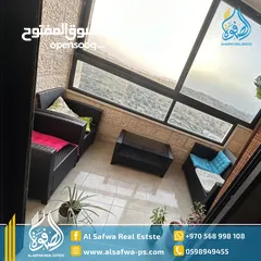  12 شبه سوبر ديلوكس مفروش للايجار - اطلاله جميله منطقه هادئه