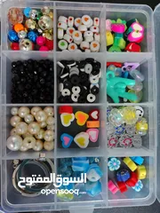  14 مشروع خرز كامل مع الخزانه والعلب والخيطان