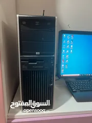  9 كمبيوتر دسك توب مع شاشة HP