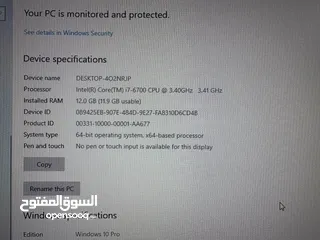  2 PC HP i7 جيهاز حاسوب