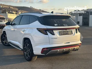  8 هونداي توسان N-Line    2023/ فل الفل بدون فتحة سقف بانوراما  فل مسكر