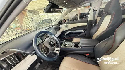  9 BYD_YUAN_PLUS_ADVANCED_2023  ممشى قليل 11500 كيلو فقط  فحص اتوسكور 94