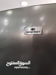  2 عرض نااار على ثلاجه ناشونال الكتريك 245 لتر سلفر نوفرست تبريد هواء مراوح