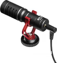  4 مايك تسجيل احترافي من براند بويا الأصلي للتسريمنغ والبودكاست Boya BY-MM1 Mic for PC & Smart Phone