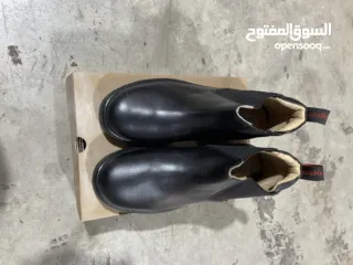  3 بسطار جلد ملس