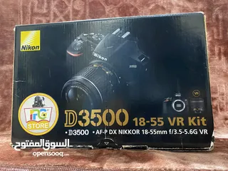 2 camera Nikon 3500d