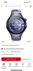  1 Smart Watch - Huawei Watch 5 for Sale ساعه هواوي ذكيه للبيع