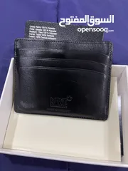  2 محفظة مونت بلانك montblanc wallet / cardholder