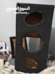  1 بوكس سماعات سستم سماعتين بيضويات و سبهوفر 12 سم منجد مشدود صندوق قوي ولا رجه فيه شو ما تركبلو سماعات