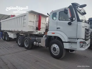  7 NEW SINO HOWO PRIME MOVER, MAN ENGINE , MODEL 2024 FOR SALE