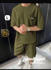  14 بيجامة شورت رجالي  الخامة قطنية  مقاسات L/Xl/2X/3X اوزان من 50 ل 85 كيلو
