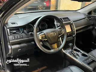  13 تويوتا كامري 2017 مخزنه عداد قليل 10 الف كيلو بحاله الزيرو فحص كامل فل كامل اعلى تصنيف