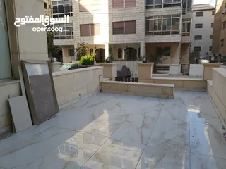  4 شقة ارضية مفروشة للايجار غرفتين نوم في عبدون