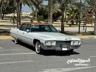  1 Cadillac Fleetwood 1971 (White)