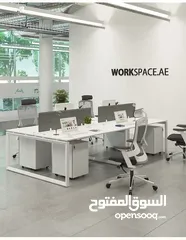  23 خلية عمل موظيفن ورك استيشن  اثاث مكتبي كامل مكتب -work space -partition -office furniture -desk staf