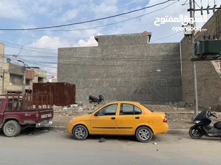  2 قطعه أرض للبيع تجاري في منطقة الشعب الزراعي ركن على شارع العام قريب ساحة علاء نجف