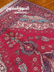  5 سجاده ايراني يدوي بحاله جيدة نظيفه ولا تحتاج غسيل لاصحاب التراث للمهمتين بالاعمال اليدويه