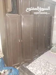  1 خزانه ست ذرف طبقين الون بني