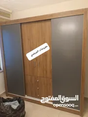  4 خزائن ملابس خشب لامنيت 18م الون متعددة تفصيل حسب الطلب