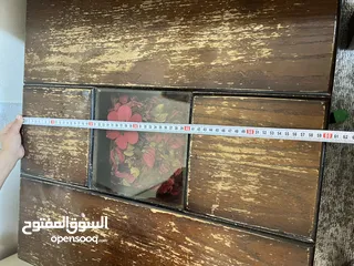  8 طاولة وسط لون بني