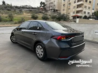  9 تويوتا كورولا موديل 2021 7  جيد ولا ملاحظه فل كامل عدا الفتحه بحاله الوكاله جمرك جديد