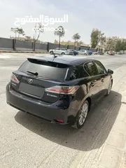  4 لكزس CT200 2012 بحالة الوكالة