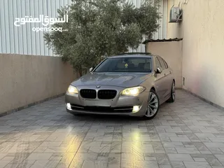  1 BMW 520 2013 كاملة الاضافات