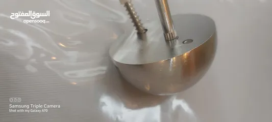  9 مصدات او موقفات ابواب من الصلب المقاوم للصدأ ستانلس ستيل door stopper جديده للبيع