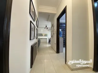 15 شقة فخمة مفروشة كامل للإيجار-طابق ثاني-110م-الصويفية- 3 دقايق من Swefieh village
