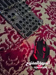  2 كيبور REDRAGON ماوس AULA