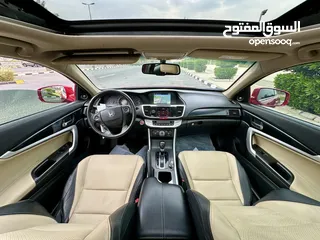  12 هوندا أكورد كوبيه V6  2015  العداد 211