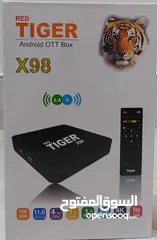  1 ريسيفر تايجر اندرويدTVBOXمع الإشتراك