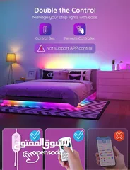  4 Govee Smart LED Strip Lights اضاءة RGB