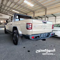  3 2020 Jeep Gladiator Overland  لون بيج مميز ولاول مرة في الاردن