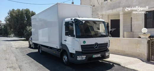  1 اتيكو اتكو ال بي شاحنه ترك 818 ومتوفر صناديق للبيع مغلق حافظه شادر