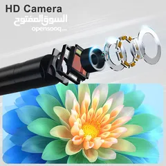  8 كاميرا موبايل للاماكن الصعب الوصول اليها طول 10 متر IP68 Waterproof 7.9mm Lens Endoscope Camera for 