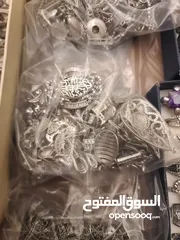  2 فضة ايطالي وتايلندي وتركي ومجوهرات تقليديه نخب اول