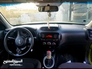  8 كيا سول 2015 جير عادي نظيف كرت 5200$ مجمرك