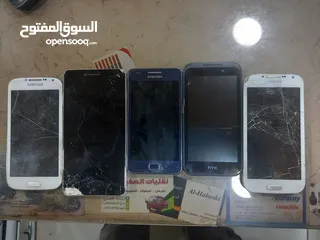  9 تلفونات معطلة  شطب شغل قطع عدد 32 جهاز البيع لكامل الكمية