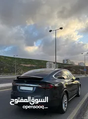  4 TESLA MODEL X 75D 2018  (تيسلا اكس كرت داخل الوكالة)
