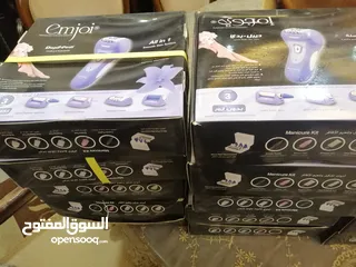  2 اله ازالة الشعر النسائية امجوي منتج اصلي تعمل بالشحن والسلك متعدد الوظائف