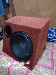  1 kenwood subwoofer and amplifier