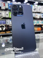  4 iPhone 15 Pro Max (256 GB) ايفون 15 برو ماكس مستعمل بحالة الوكالة ولا خدش  كفالة شغالة ل16/7/2025