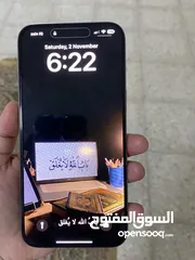  3 ايفون 15 برو ماكس ذاكرة 256