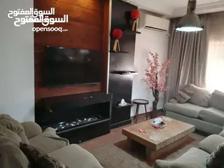  11 شقة مفروشة فاخرة للايجار الشهري او السنوي موقع مميز اثاث فخم قريبة تبعد 500 م3 عن بوليفارد العبدلي