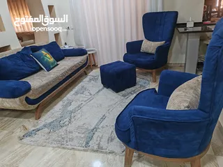  2 طقم جلوس مستعمل للبيع